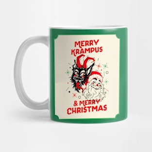 Merry Krampus & Merry Christmas Mug